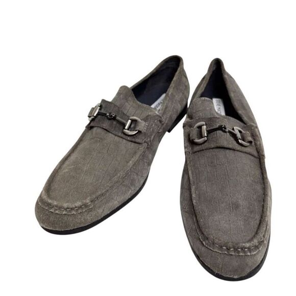 Steve Madden Gray Loafers